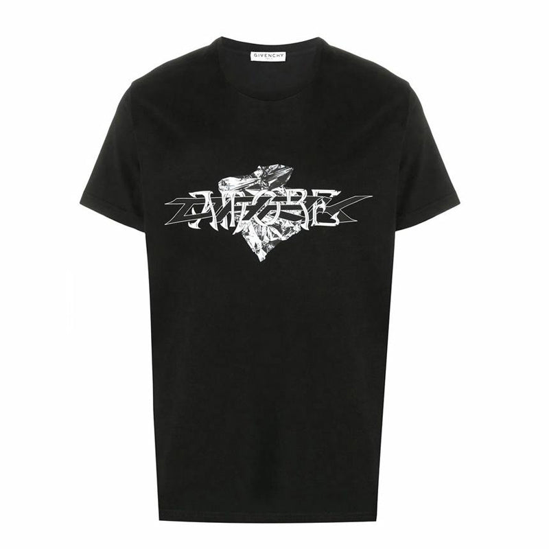 Kaos Givenchy Bermotif, Unisex -J-21