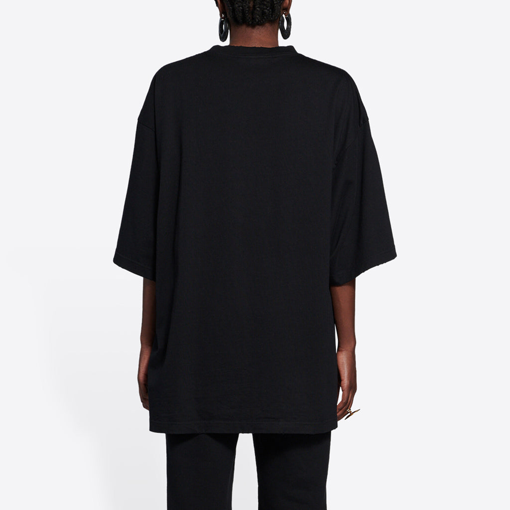 Kaos Pendek Balenciaga dengan Motif Gambar/Cetak, Cocok untuk Pria dan Wanita -BL-50