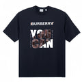 Burberry Kaos Logo Seri Huruf, Unisex, COD '"B-29