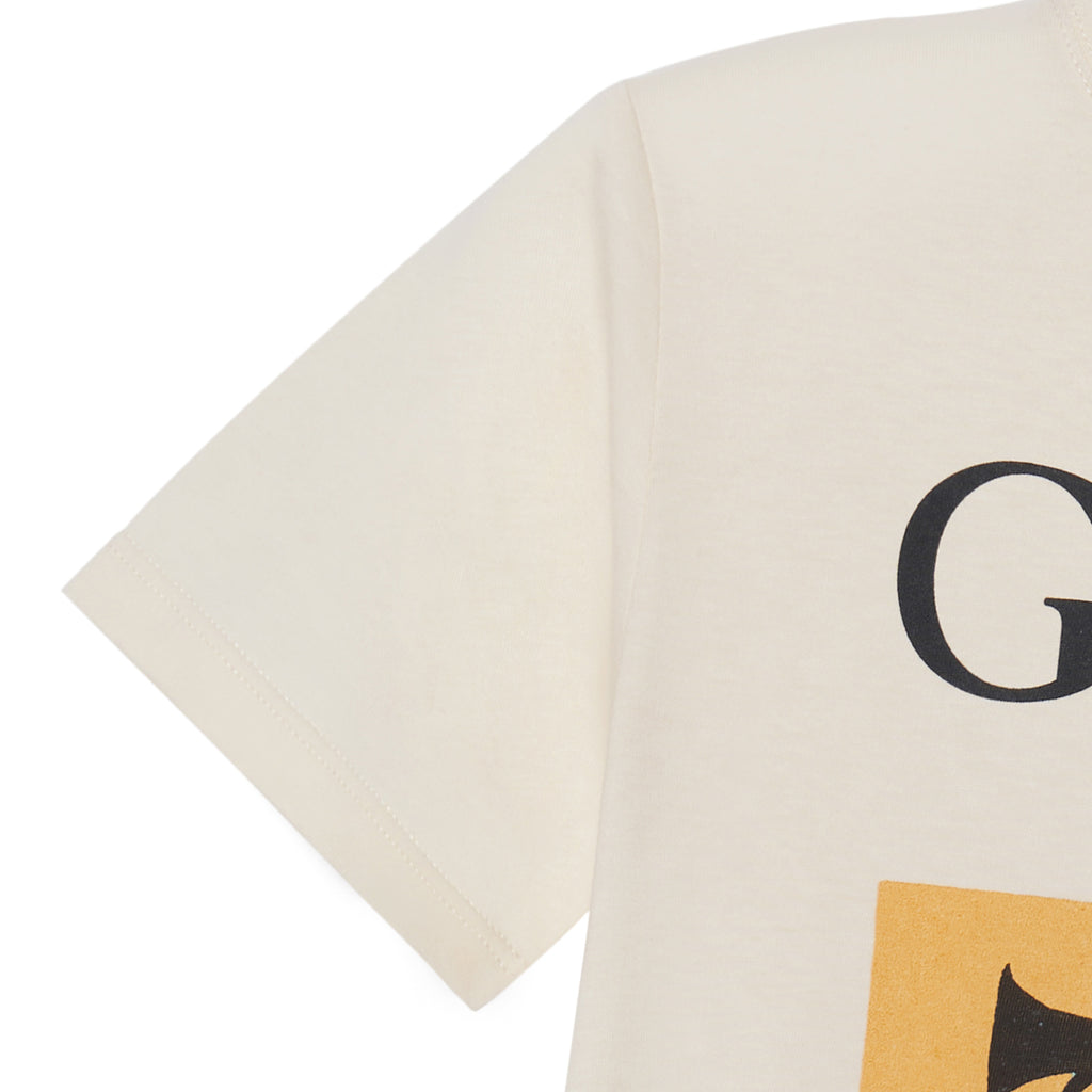 GUCCI Kaos Logo Seri Huruf, Unisex, COD '"  G-117