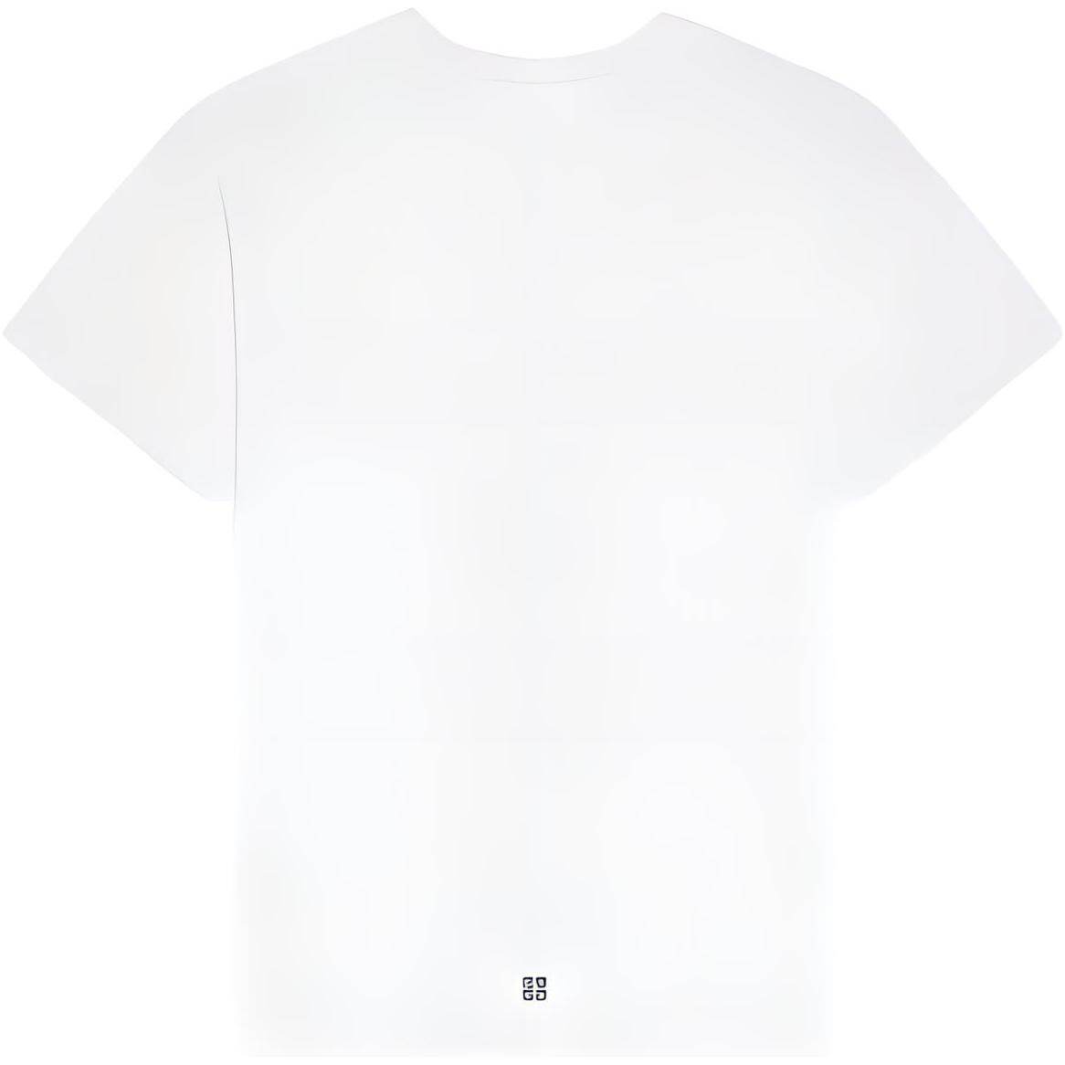 Kaos Givenchy Bermotif, Unisex -J-23