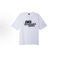 Kaos Pendek Balenciaga dengan Motif Gambar/Cetak, Cocok untuk Pria dan Wanita -BA-4