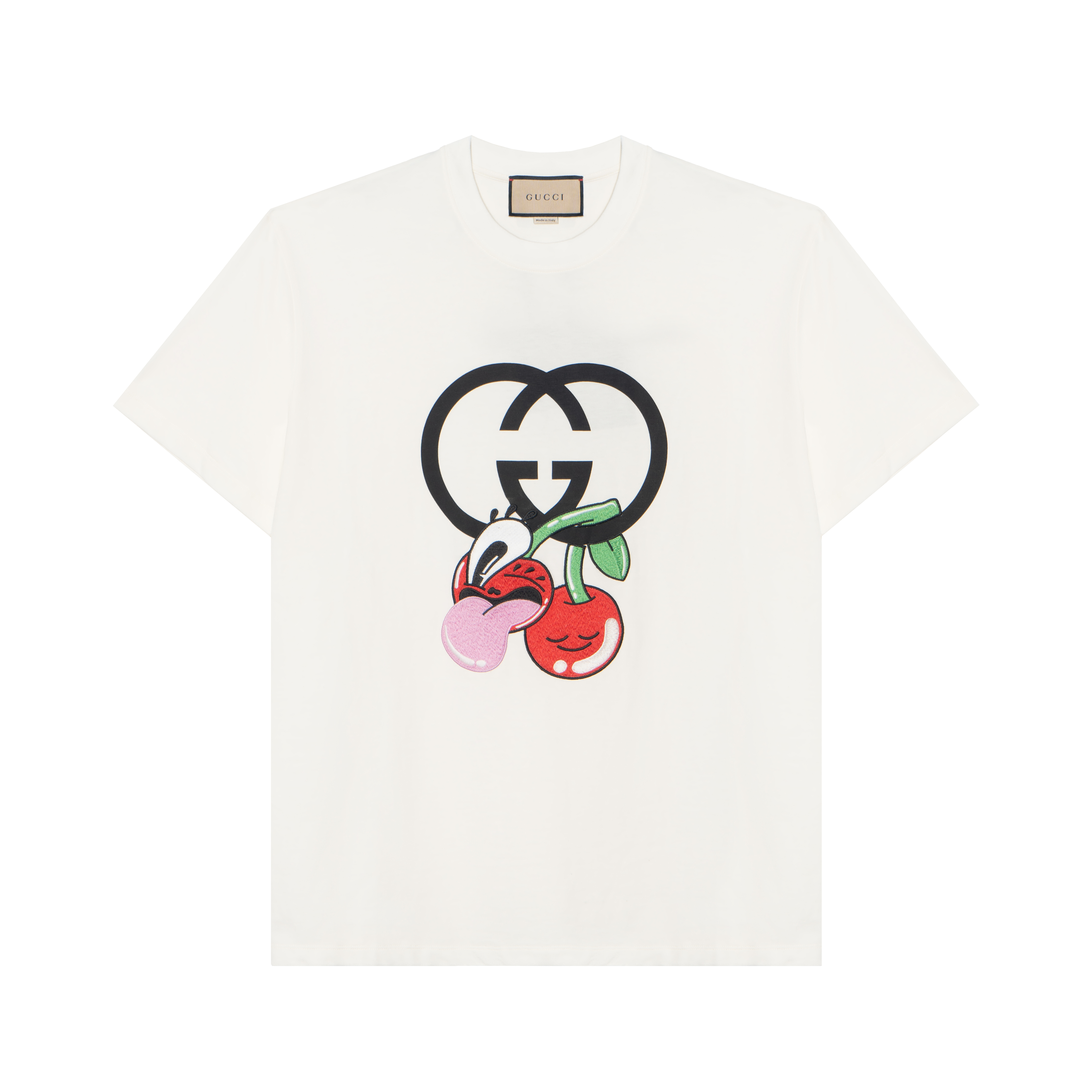 GUCCI Kaos Logo Seri Huruf, Unisex, COD '"    '"  G-58