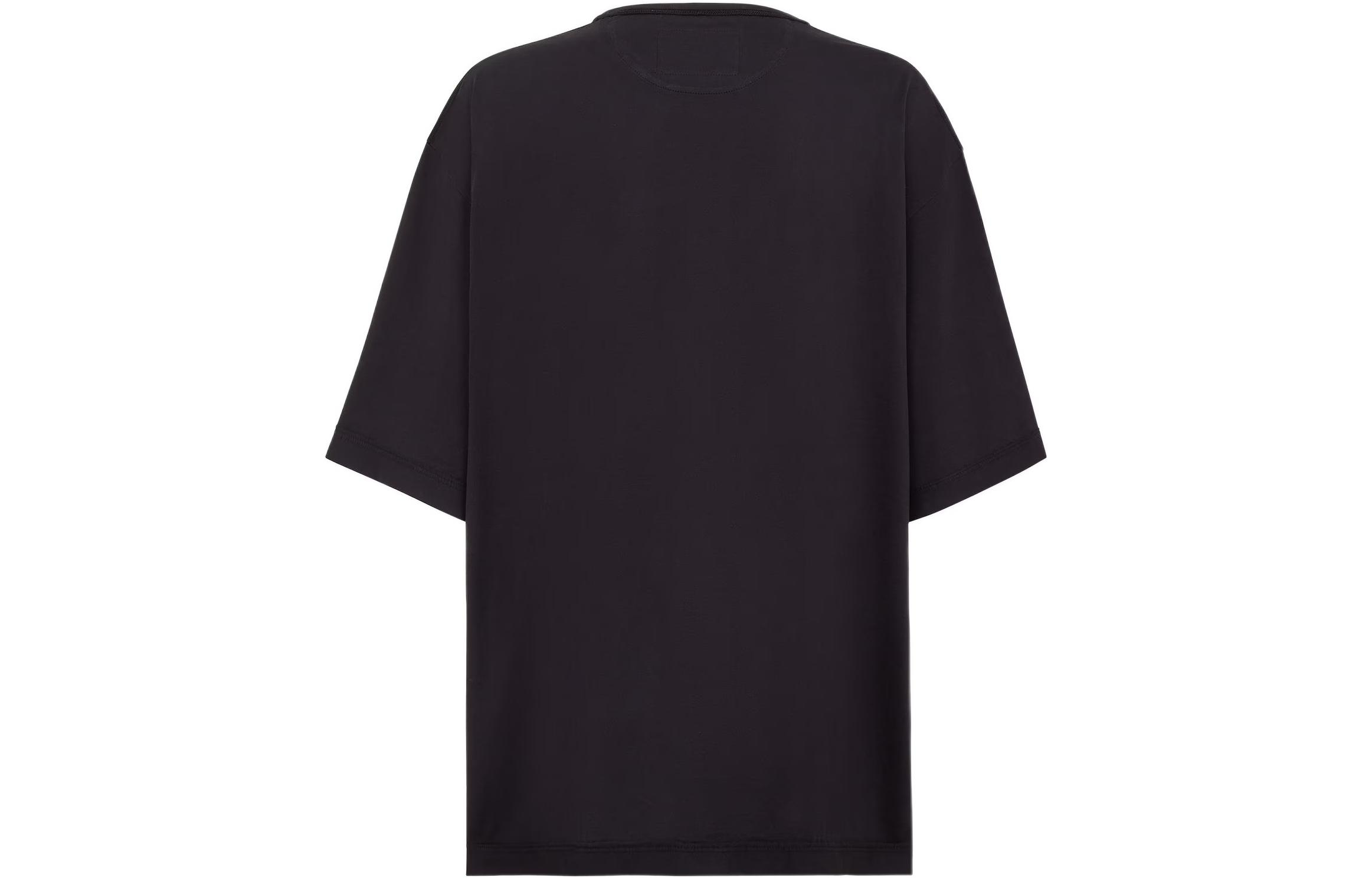 Kaos Pendek FENDI dengan Motif Gambar/Cetak, Cocok untuk Pria dan WanitaF-13