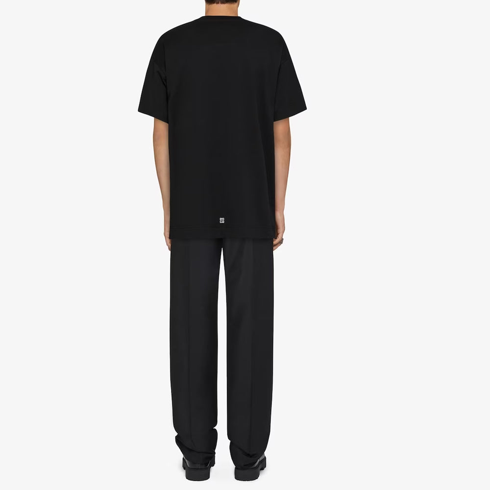 Kaos Givenchy Bermotif, Unisex -J-08