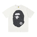 A BATHING APE Kaos Logo Seri Huruf, Unisex '"COD '"  AP-210