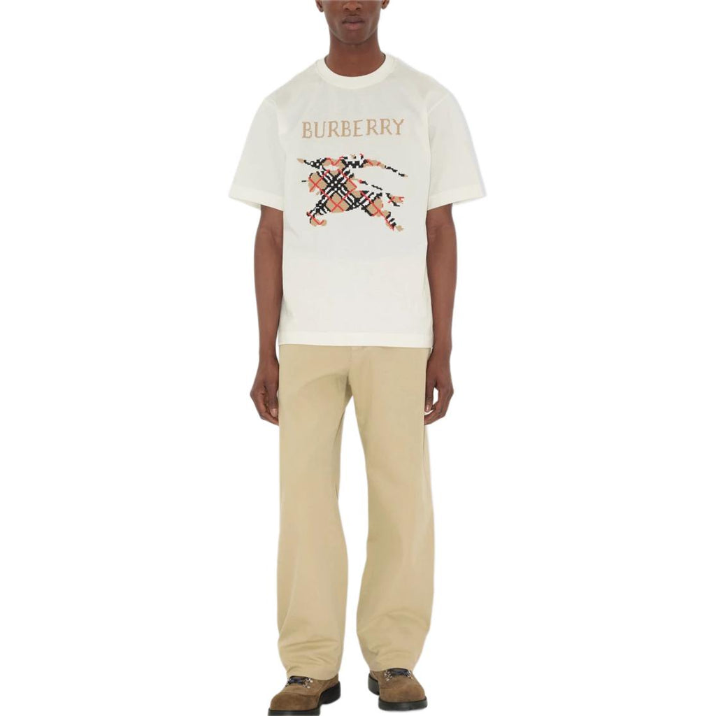 Burberry Kaos Logo Seri Huruf, Unisex, COD '"B-01