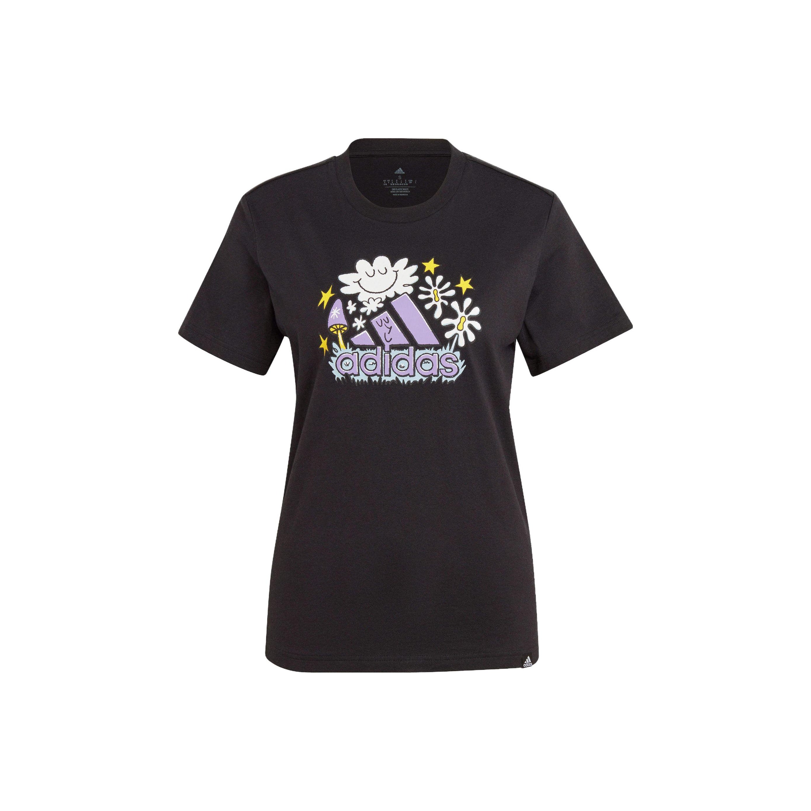 adidas Kaos Logo Seri Huruf, Unisex, COD '" AD-23