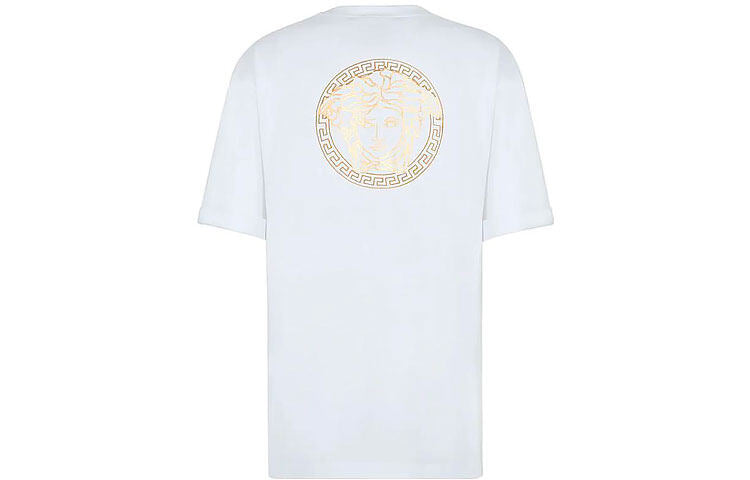 Kaos Pendek FENDI dengan Motif Gambar/Cetak, Cocok untuk Pria dan WanitaF-18