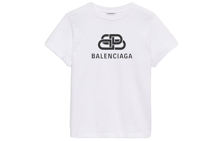 Kaos Pendek Balenciaga dengan Motif Gambar/Cetak, Cocok untuk Pria dan Wanita -BL-20
