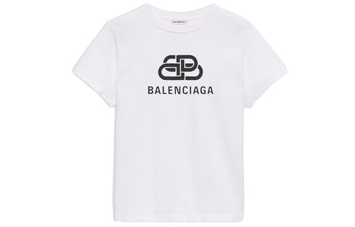 Kaos Pendek Balenciaga dengan Motif Gambar/Cetak, Cocok untuk Pria dan Wanita -BL-20