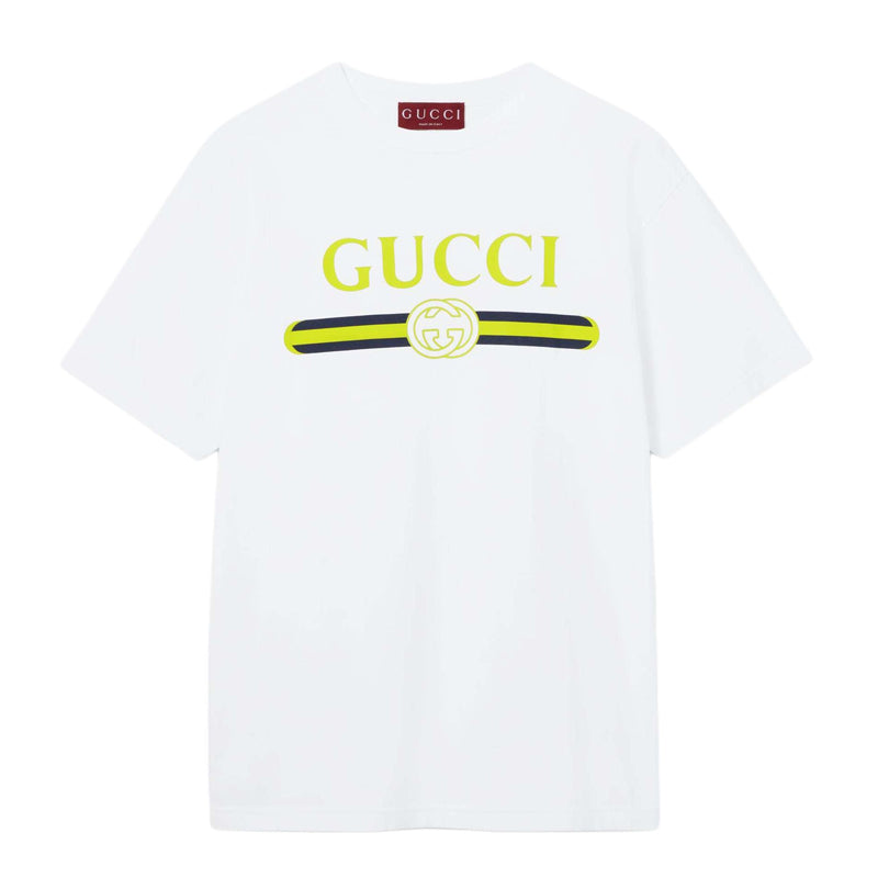GUCCI Kaos Logo Seri Huruf, Unisex, COD '"    '"  G-51