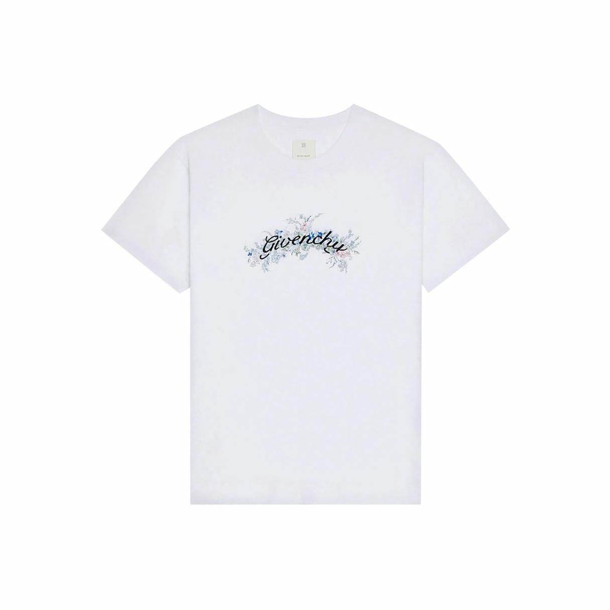 Kaos Givenchy Bermotif, Unisex -J-33