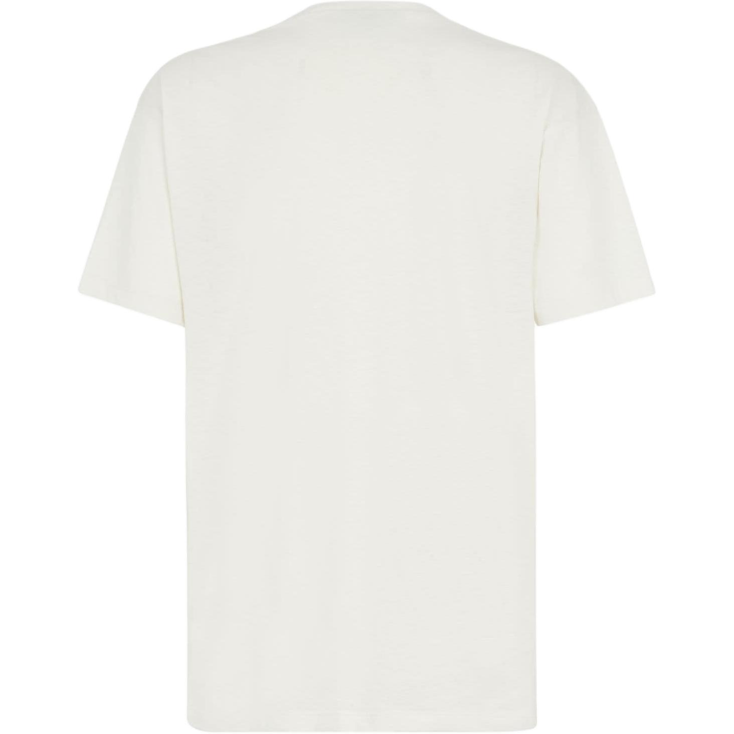 Kaos Pendek FENDI dengan Motif Gambar/Cetak, Cocok untuk Pria dan WanitaF-08