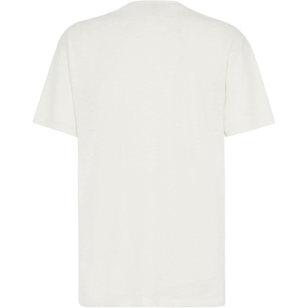 Kaos Pendek FENDI dengan Motif Gambar/Cetak, Cocok untuk Pria dan WanitaF-08