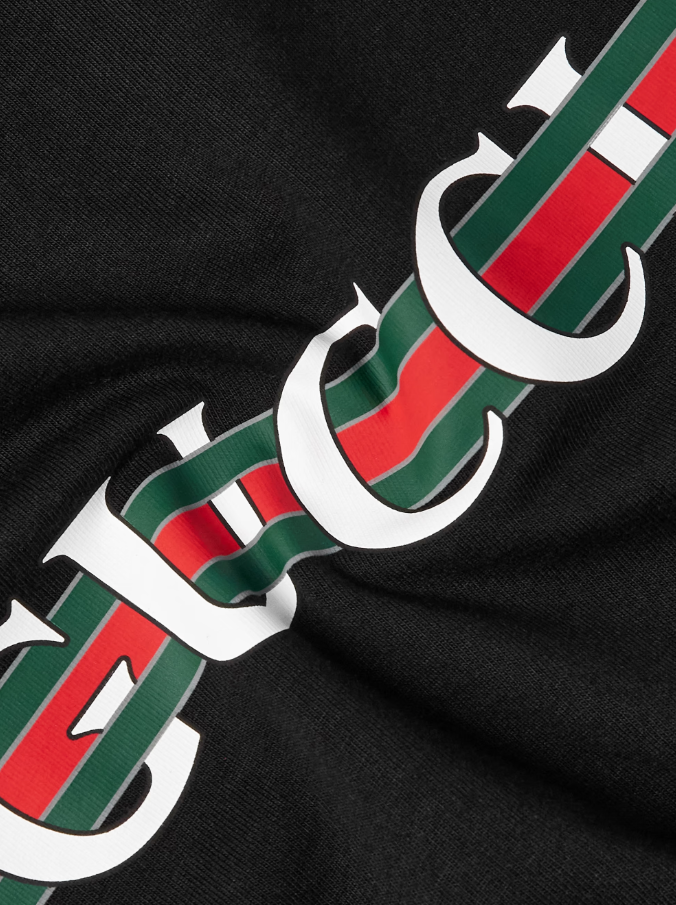 GUCCI Kaos Logo Seri Huruf, Unisex, COD '"    '"  G-04