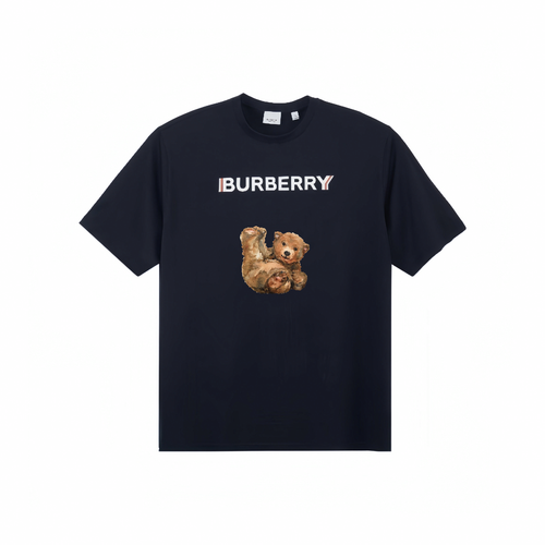 Burberry Kaos Logo Seri Huruf, Unisex, COD '"B-36