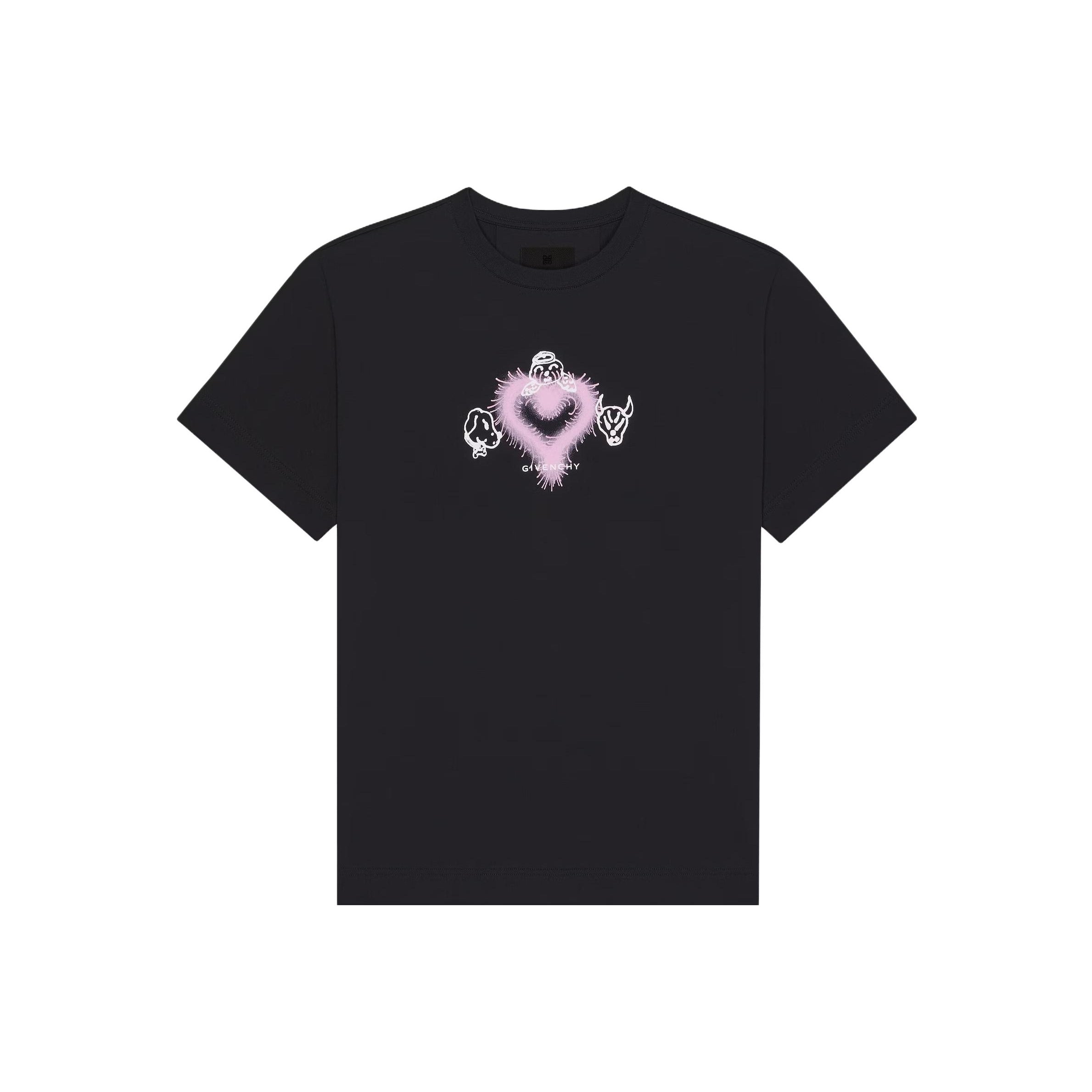 Kaos Givenchy Bermotif, Unisex -J-13