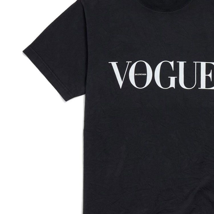 Kaos Pendek Balenciaga dengan Motif Gambar/Cetak, Cocok untuk Pria dan Wanita -BL-48