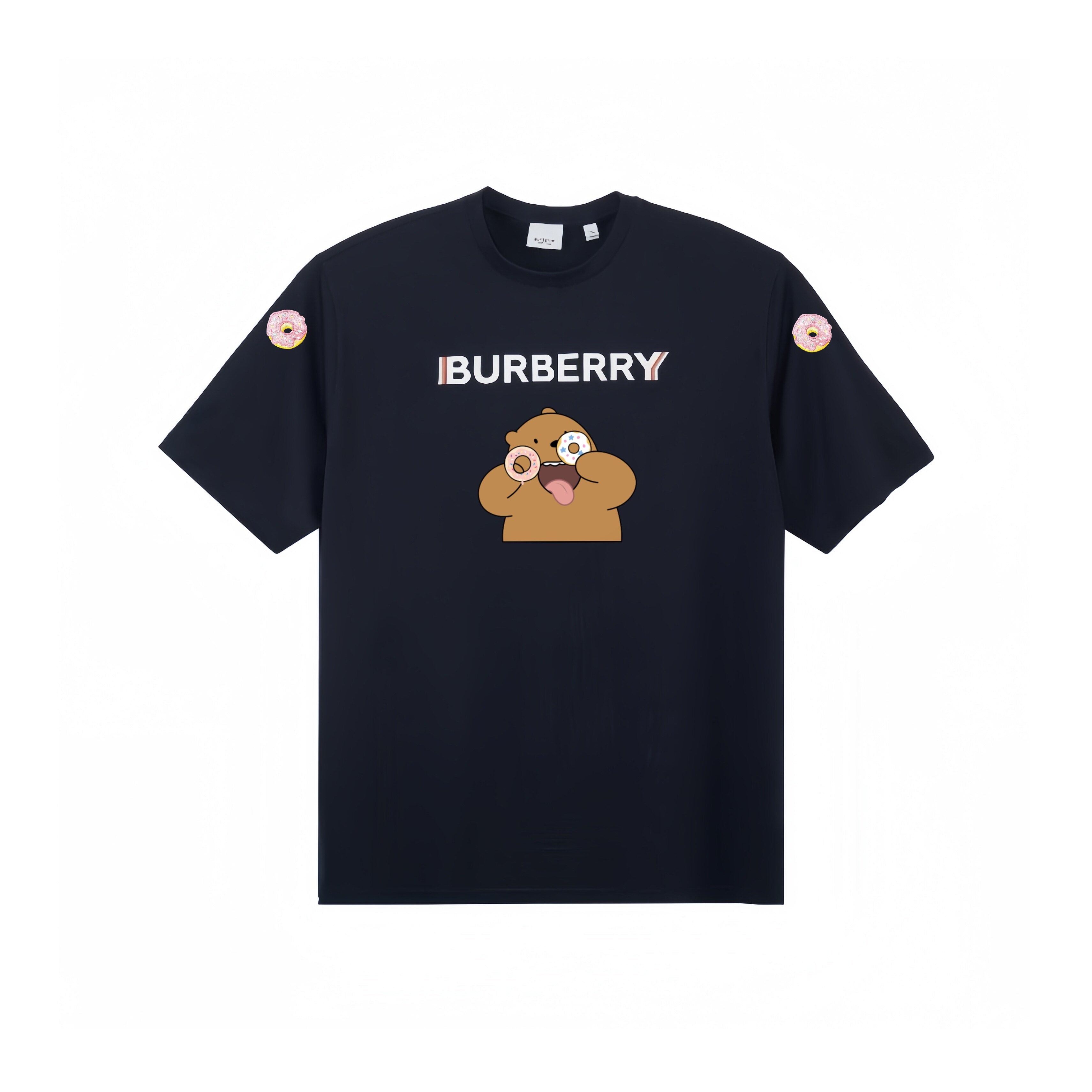 Burberry Kaos Logo Seri Huruf, Unisex, COD '"B-32
