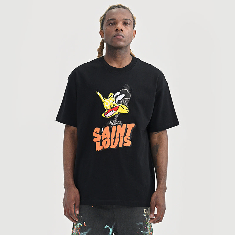 LV Kaos Logo Seri Huruf, Unisex, COD '-L-28