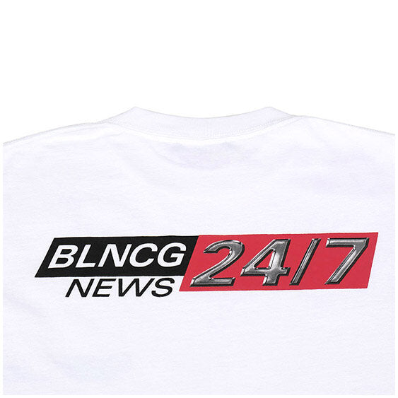 Kaos Pendek Balenciaga dengan Motif Gambar/Cetak, Cocok untuk Pria dan Wanita -BL-52