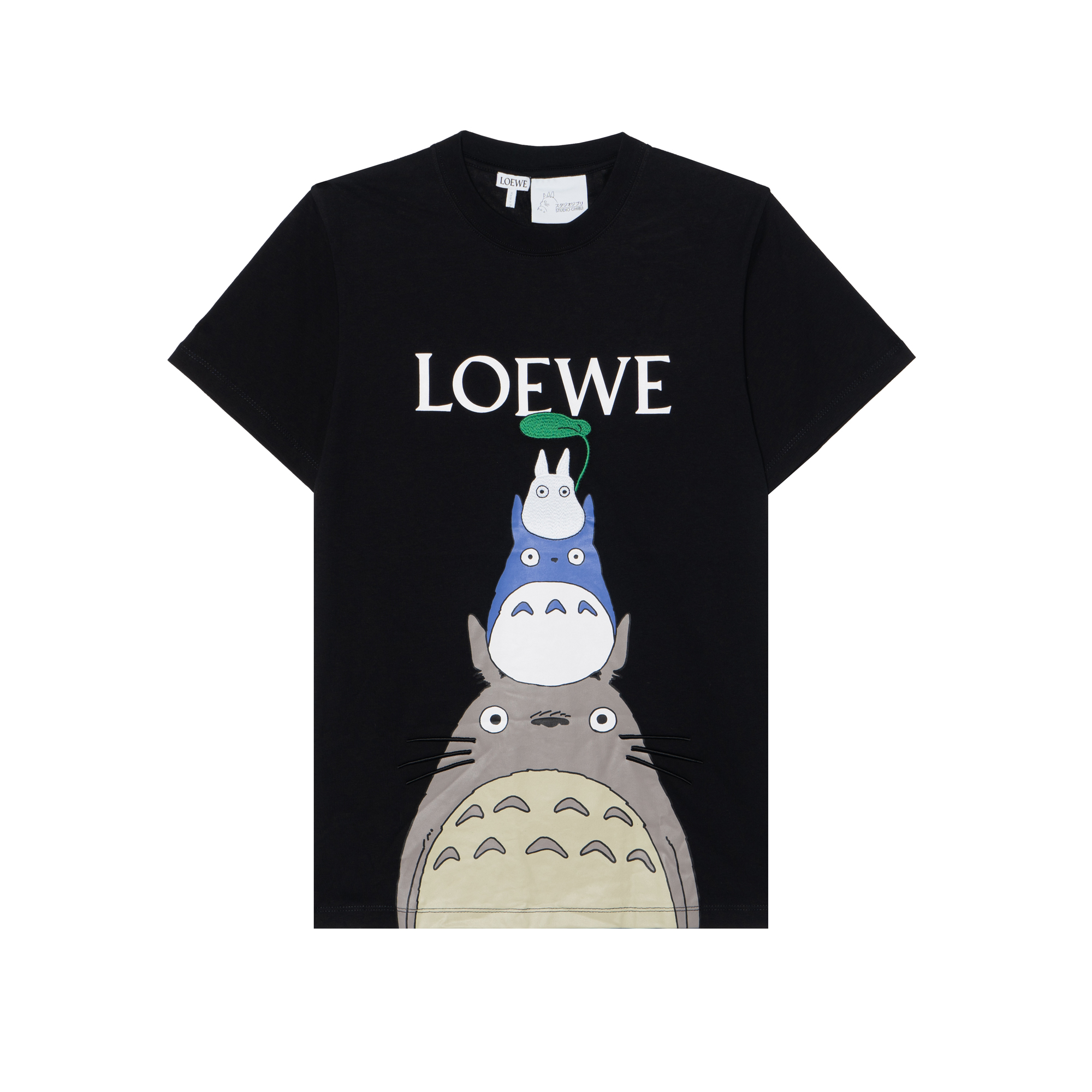 Kaos Pendek LOEWE dengan Motif Gambar/Cetak, Cocok untuk Pria dan Wanita -LE-17