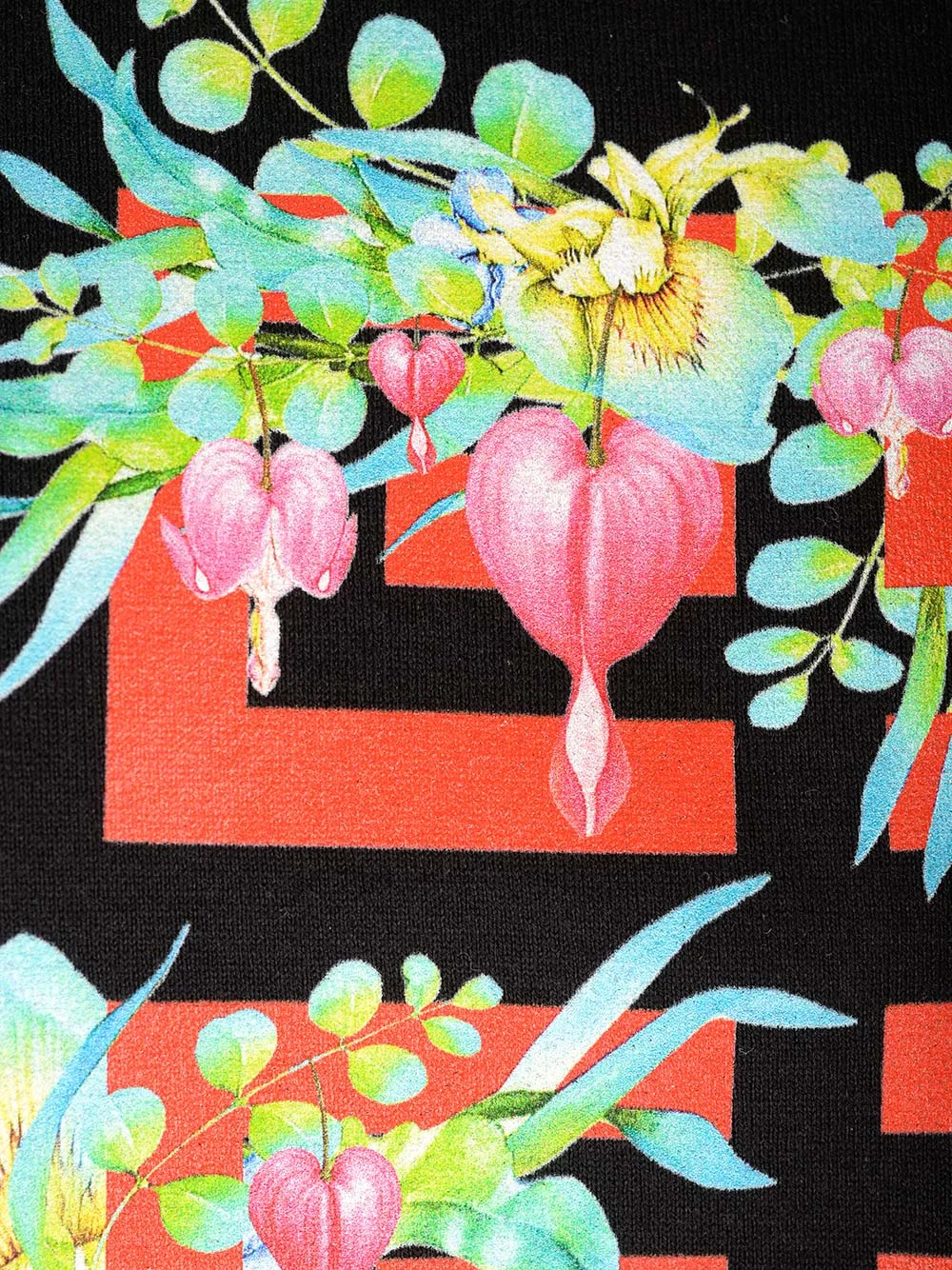 Kaos Givenchy Bermotif, Unisex -J-12