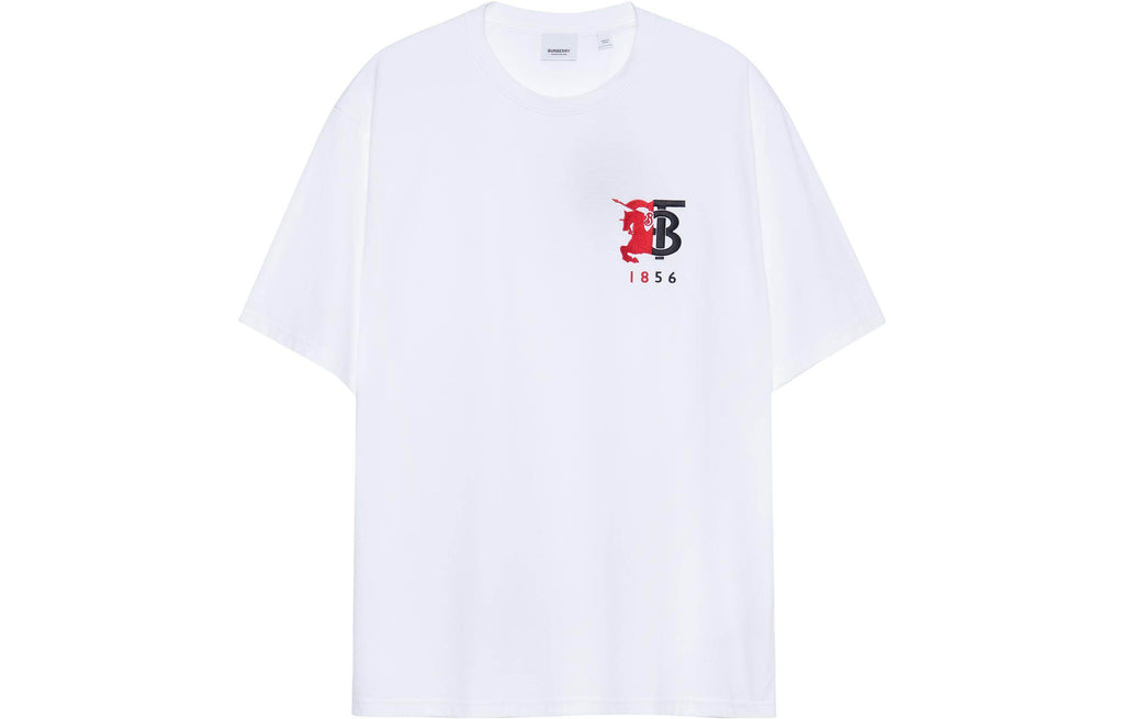 Burberry Kaos Logo Seri Huruf, Unisex, COD '"B-52