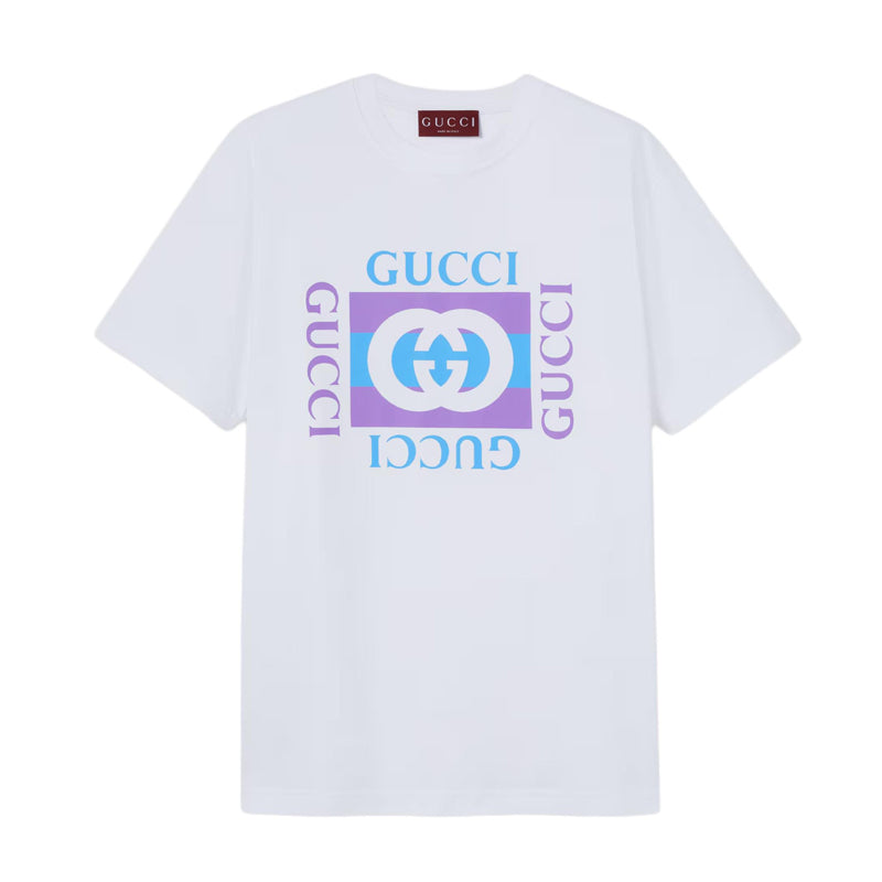 GUCCI Kaos Logo Seri Huruf, Unisex, COD '"    '"  G-13