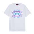 GUCCI Kaos Logo Seri Huruf, Unisex, COD '"    '"  G-13