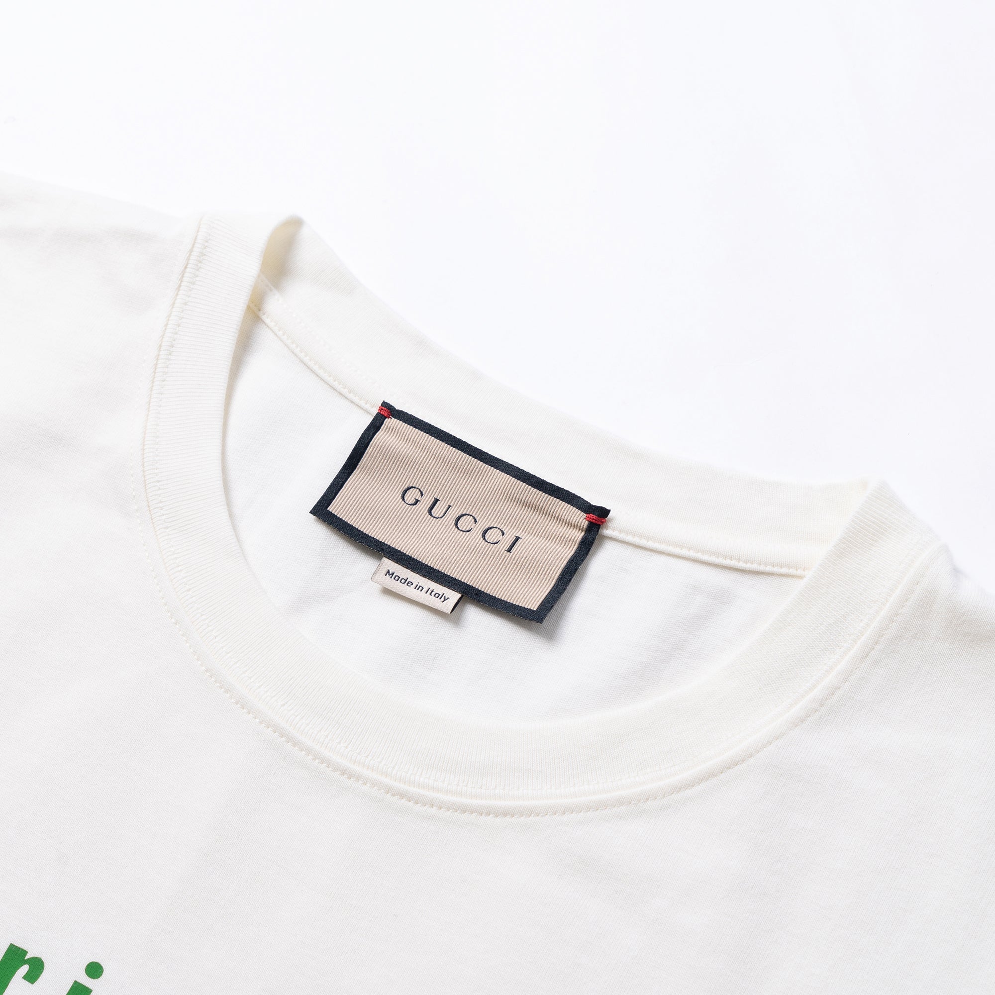 GUCCI Kaos Logo Seri Huruf, Unisex, COD '"    '"  G-19