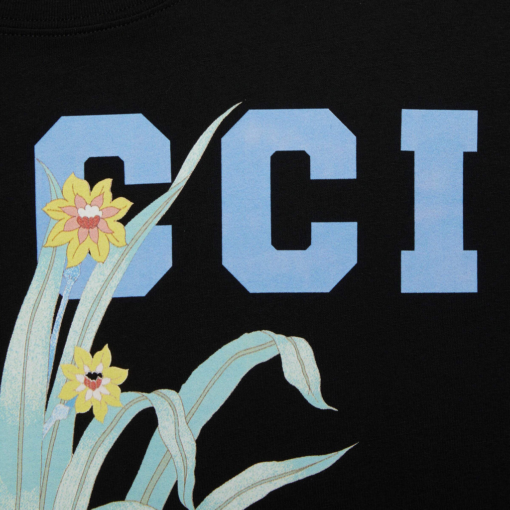 GUCCI Kaos Logo Seri Huruf, Unisex, COD '"   G-78