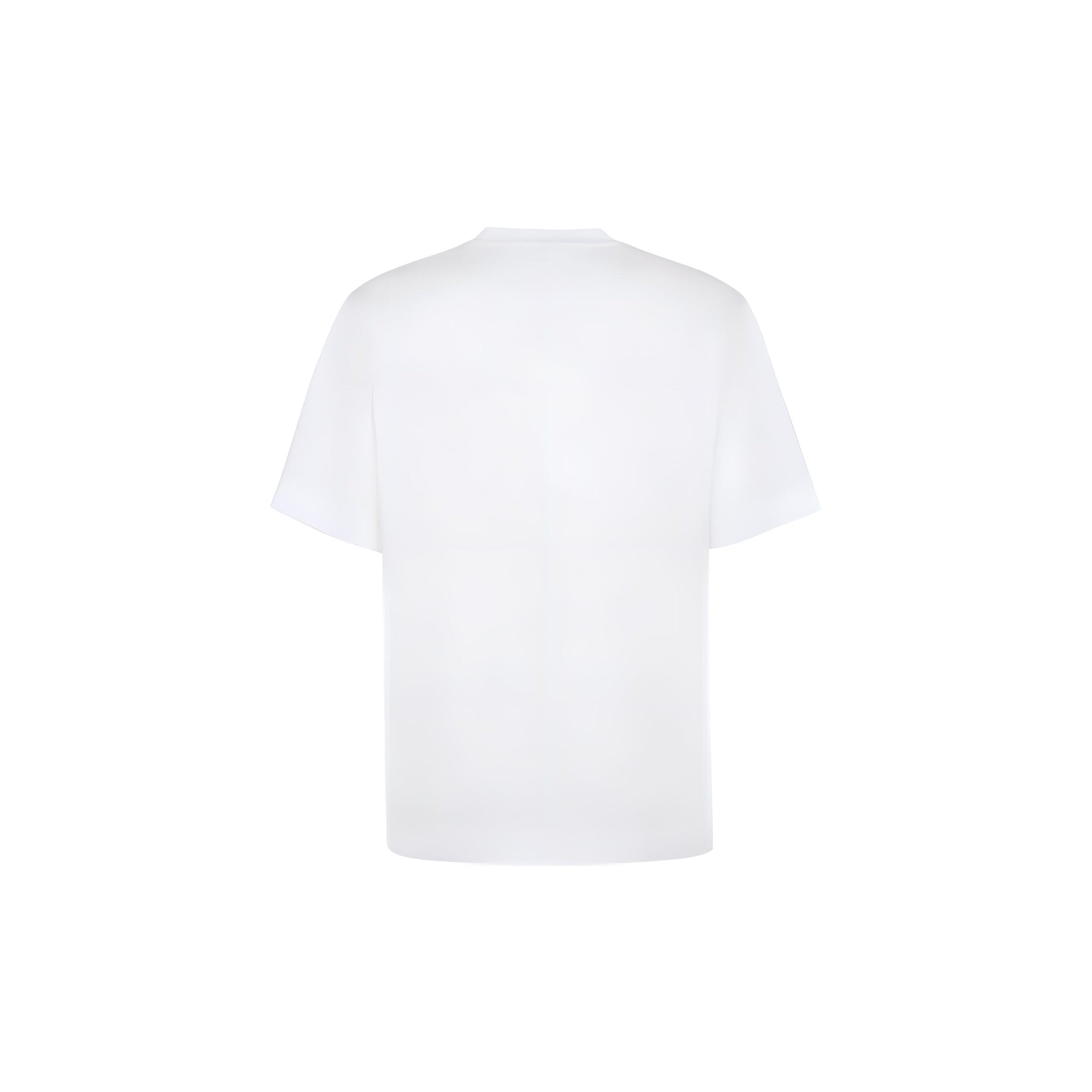 Kaos Pendek FENDI dengan Motif Gambar/Cetak, Cocok untuk Pria dan WanitaF-23