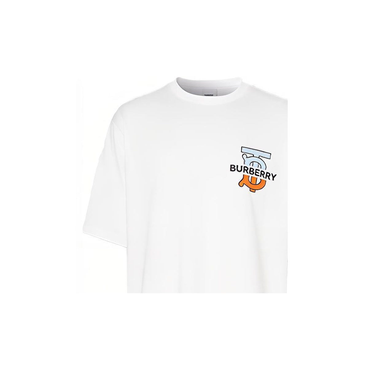 Burberry Kaos Logo Seri Huruf, Unisex, COD '"B-53