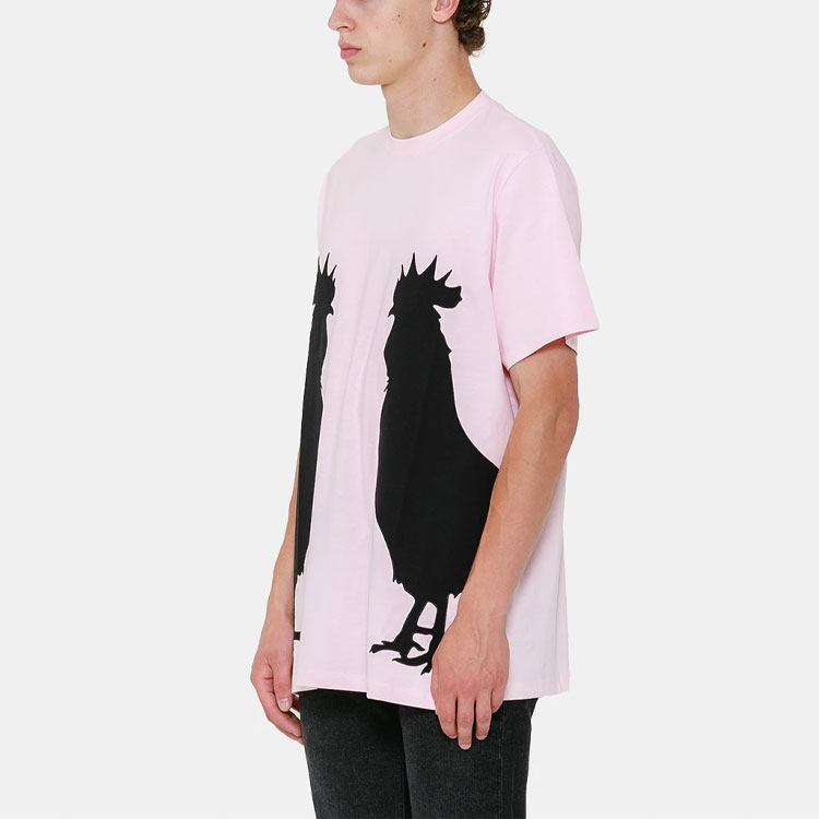 Kaos Pendek LOEWE dengan Motif Gambar/Cetak, Cocok untuk Pria dan Wanita -LE-22