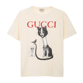 GUCCI Kaos Logo Seri Huruf, Unisex, COD '"    '"  G-36