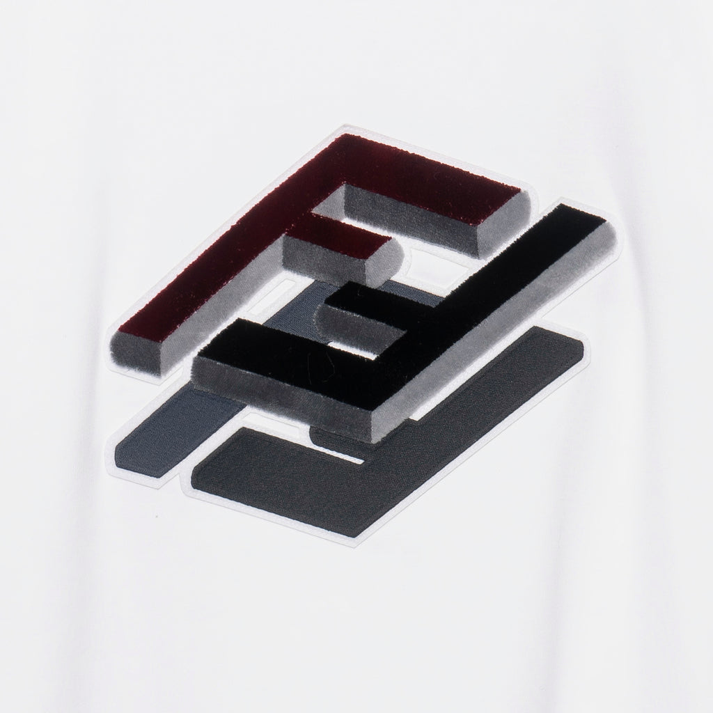 Kaos Pendek FENDI dengan Motif Gambar/Cetak, Cocok untuk Pria dan WanitaF-11