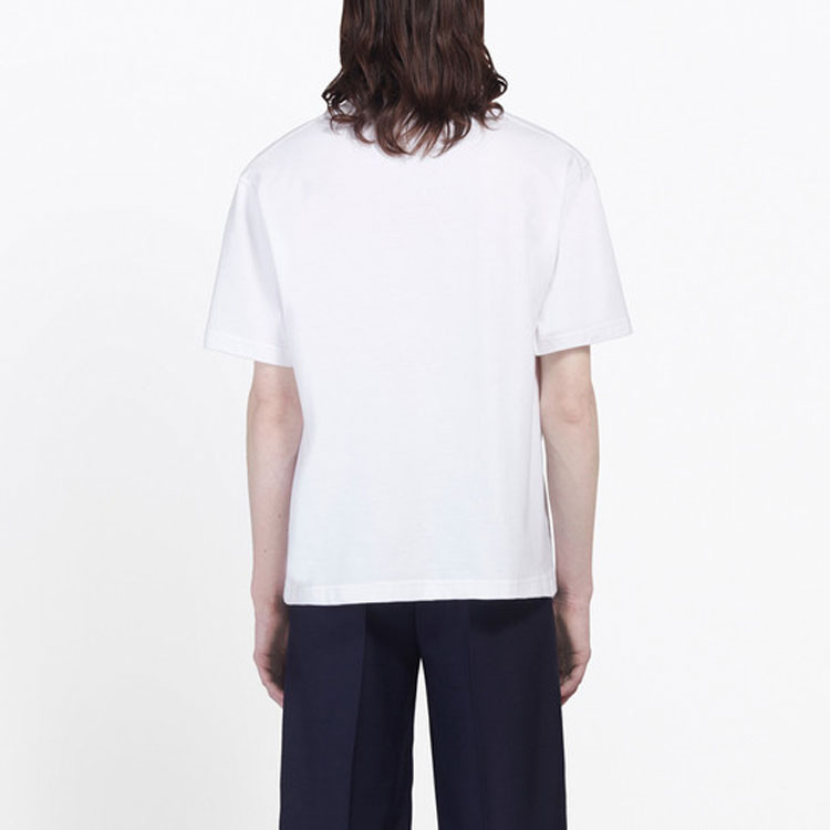 Kaos Pendek Balenciaga dengan Motif Gambar/Cetak, Cocok untuk Pria dan Wanita -BL-42