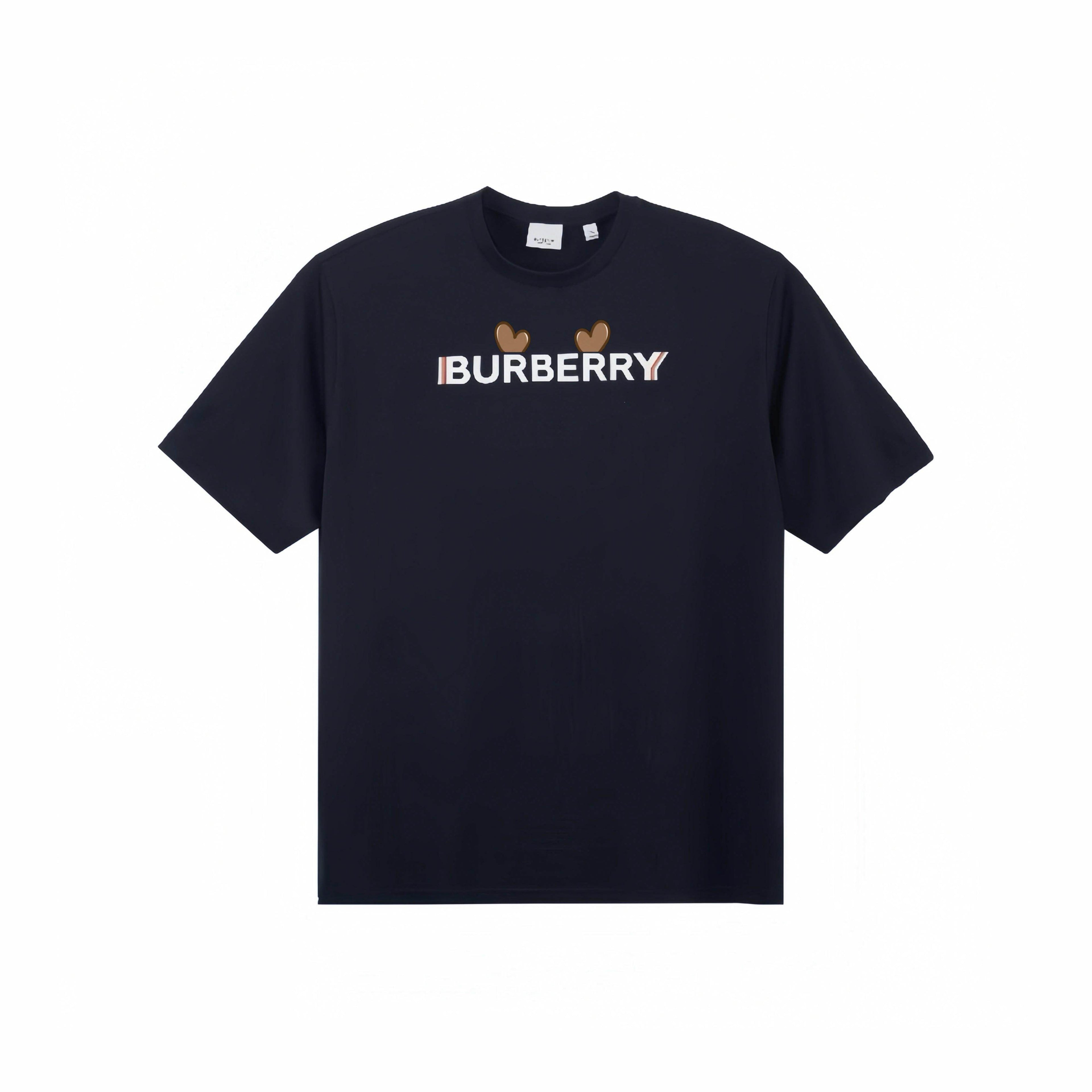 Burberry Kaos Logo Seri Huruf, Unisex, COD '"B-24