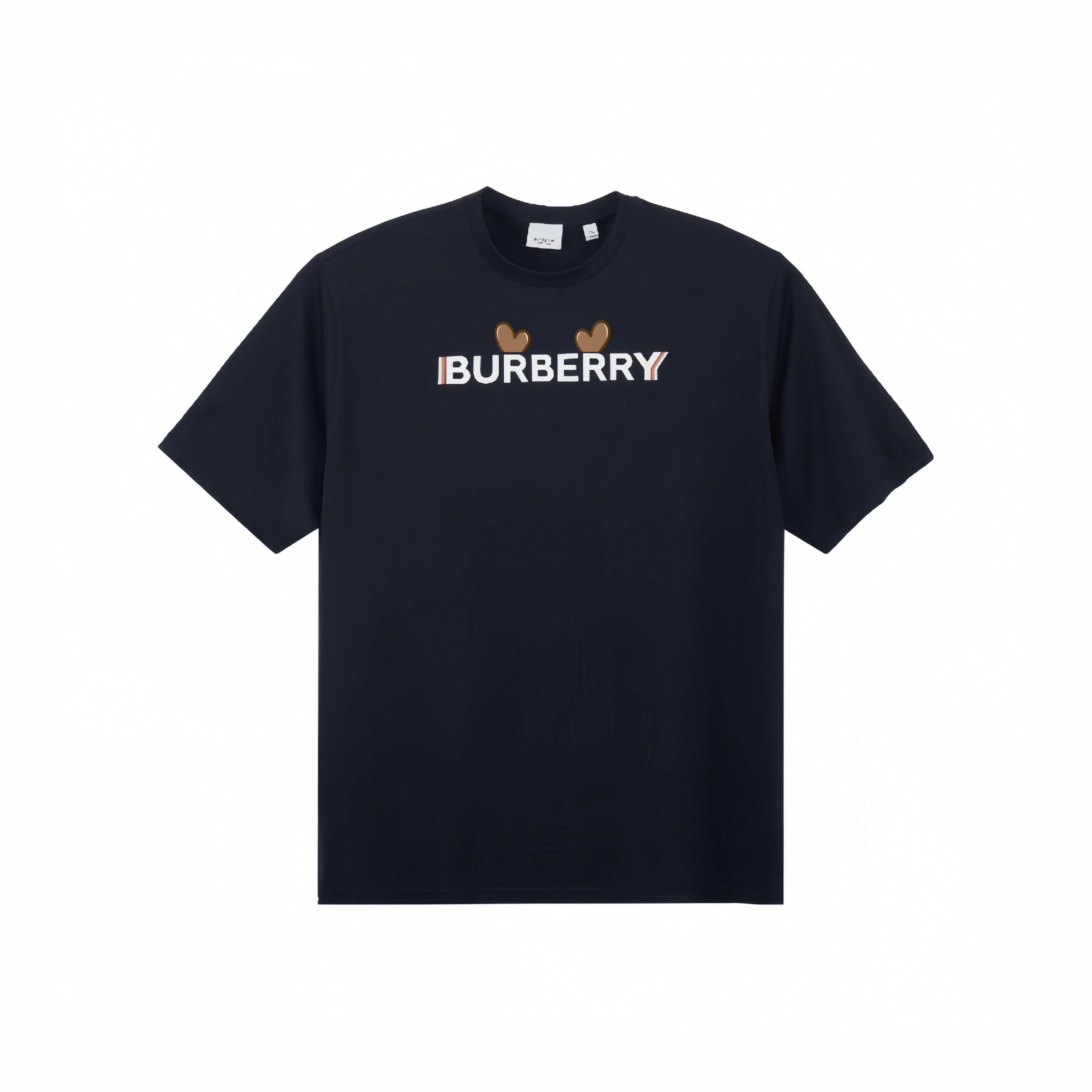 Burberry Kaos Logo Seri Huruf, Unisex, COD '"B-24