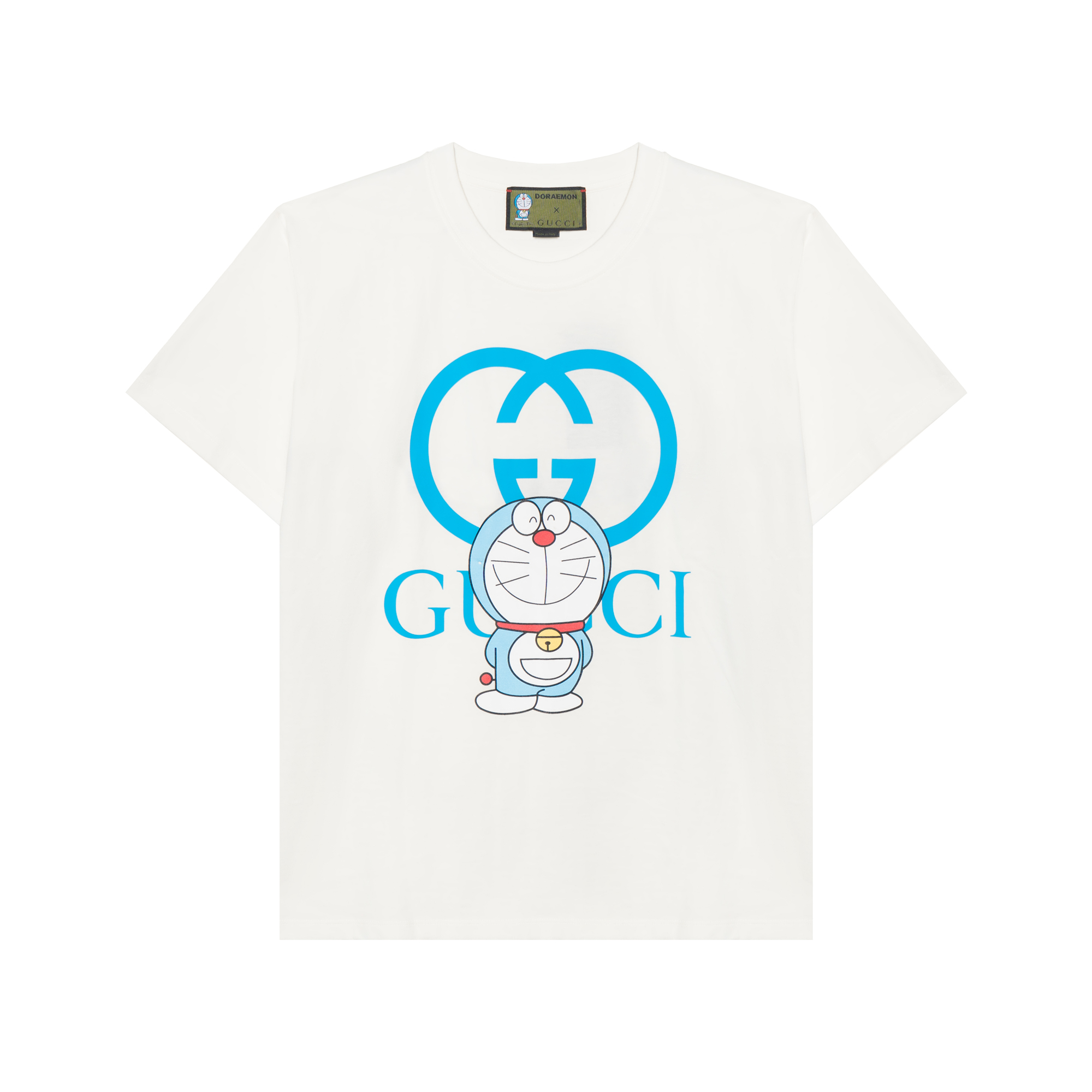 GUCCI Kaos Logo Seri Huruf, Unisex, COD '"   G-92
