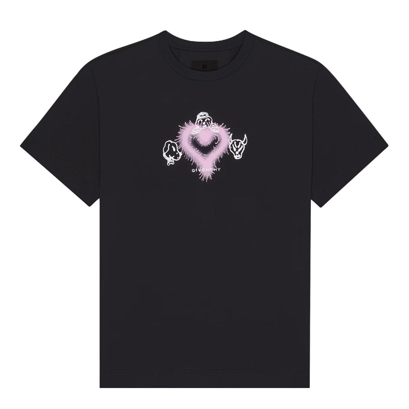 Kaos Givenchy Bermotif, Unisex -J-13