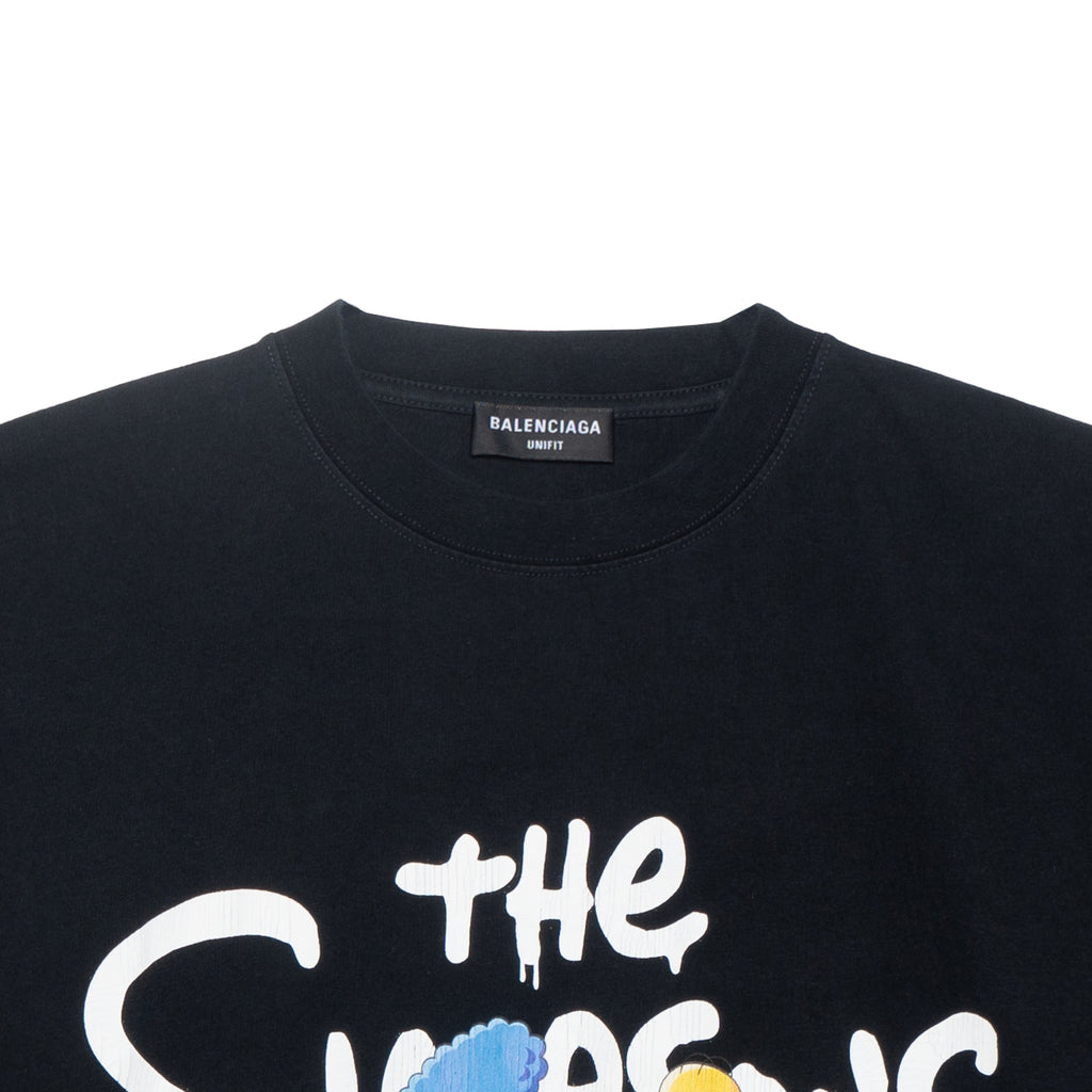 Kaos Pendek Balenciaga dengan Motif Gambar/Cetak, Cocok untuk Pria dan Wanita -BL-07