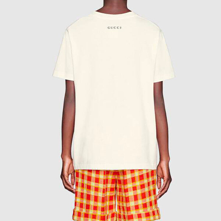 GUCCI Kaos Logo Seri Huruf, Unisex, COD '"    '"  G-61