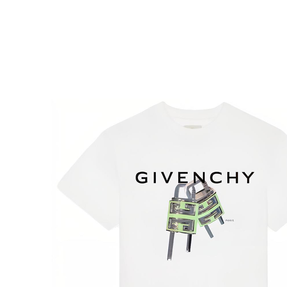 Kaos Givenchy Bermotif, Unisex -J-02