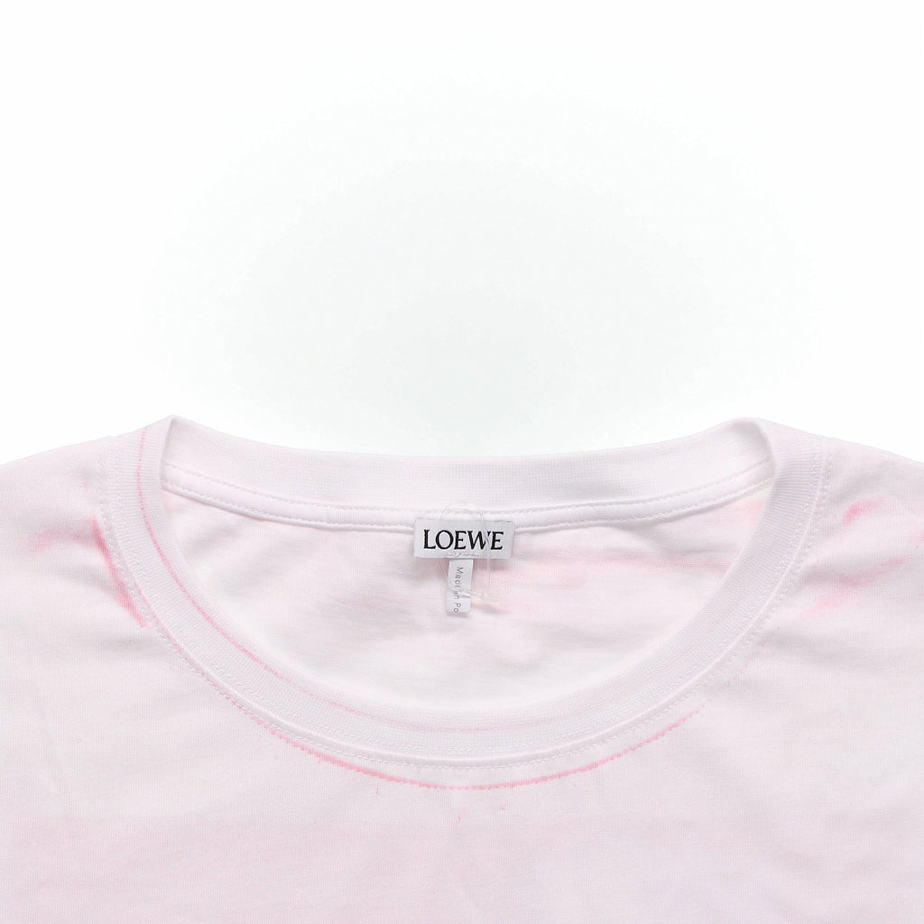 Kaos Pendek LOEWE dengan Motif Gambar/Cetak, Cocok untuk Pria dan Wanita -LE-06