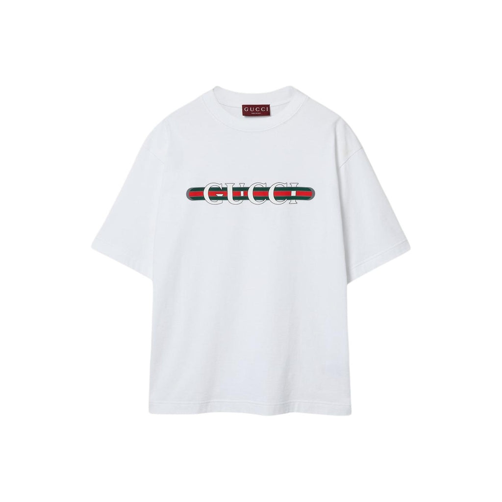 GUCCI Kaos Logo Seri Huruf, Unisex, COD '"    '"  G-22