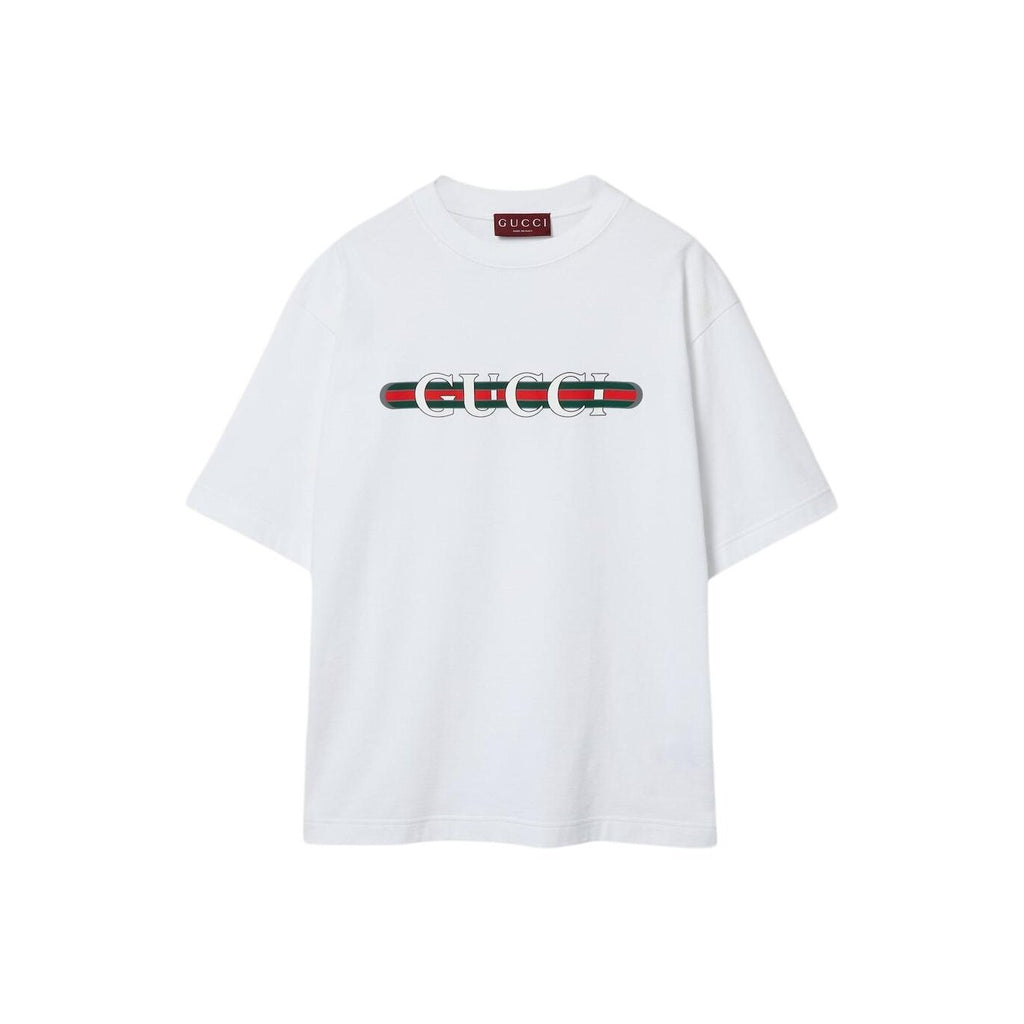 GUCCI Kaos Logo Seri Huruf, Unisex, COD '"    '"  G-22