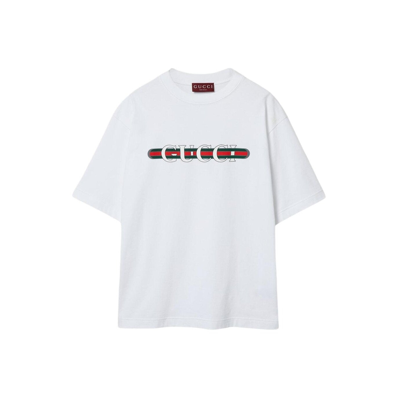 GUCCI Kaos Logo Seri Huruf, Unisex, COD '"    '"  G-22